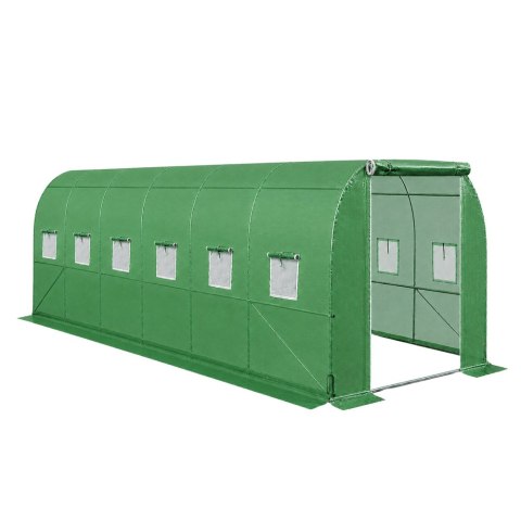 Tunel Ogrodowy Foliowy Szklarnia Na Warzywa PRO Stelaż 25MM 8x3x2M 24M?