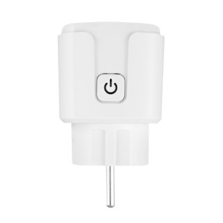 Zdalnie sterowane gniazdko WiFi GreenBlue, Android/iOS/Alexa/Google Home, timer, watomierz, max 16A/3840W, GB735 W