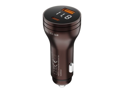 75-696# Ładowarka samochodowa gniazdo 2x usb-a+usb-c 100w g100w