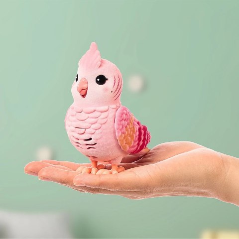 Figurka interaktywna little live pets - mój prawdziwy ptaszek różowy