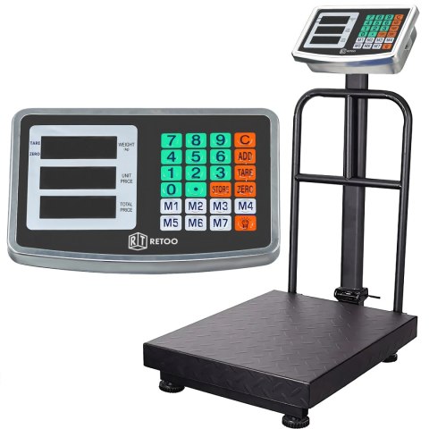 Kontener waga magazynowa elektroniczna sklepowa platformowa 150 kg dokładna towarowa - er1256