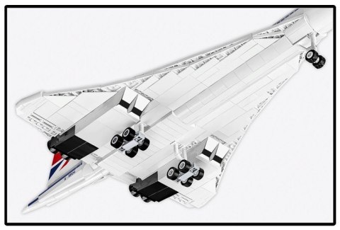Klocki samolot concorde g-bbdg 518 elementów