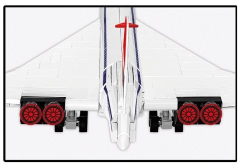 Klocki samolot concorde g-bbdg 518 elementów