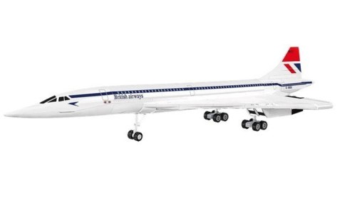 Klocki samolot concorde g-bbdg 518 elementów