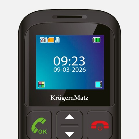 Telefon GSM dla seniora Kruger&Matz Simple 923 4G