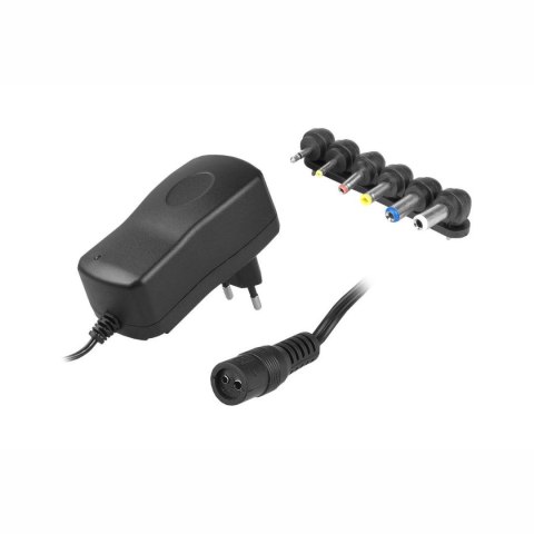 Zasilacz regulowany 3 V-12 V/2000 mA, 6 wtyków LXG287