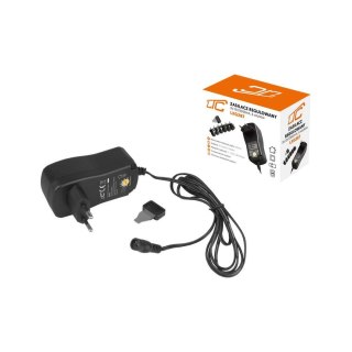 Zasilacz regulowany 3 V-12 V/2000 mA, 6 wtyków LXG287