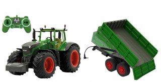 Zestaw traktor fendt 1050 rc 1:16 ze zdalnie sterowaną przyczepą jamara