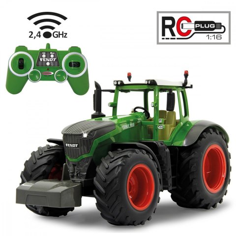 Zestaw traktor fendt 1050 rc 1:16 ze zdalnie sterowaną przyczepą jamara