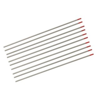 Elektroda wolframowa tig czerwona 2.0x175mm,10szt w etui