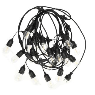 Girlanda ogrodowa 5m, 10 żarówek led, 220v