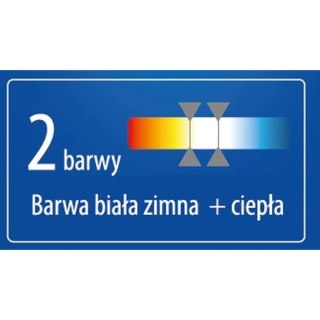 Lampa led składana podwójna 5000lm, statyw, dwie barwy