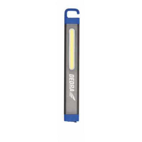 Latarka slim cob led 300lm, haczyk, magnes