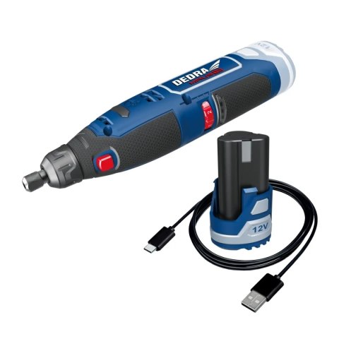Zestaw 12v ded7340z1 miniszlif.+ded7300 usb/c+ded7320 2,0ah