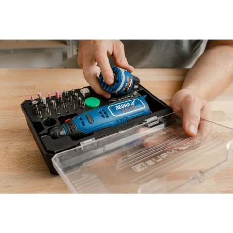 Zestaw 12v ded7340z1 miniszlif.+ded7300 usb/c+ded7320 2,0ah