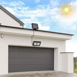Lampa solarna led lampka ogrodowa czujnik ruchu zmierzchu 98 diod słońce