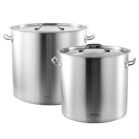 Zestaw 2 garnków gastronomicznych kinghoff kh-2050 50 l + 98 l