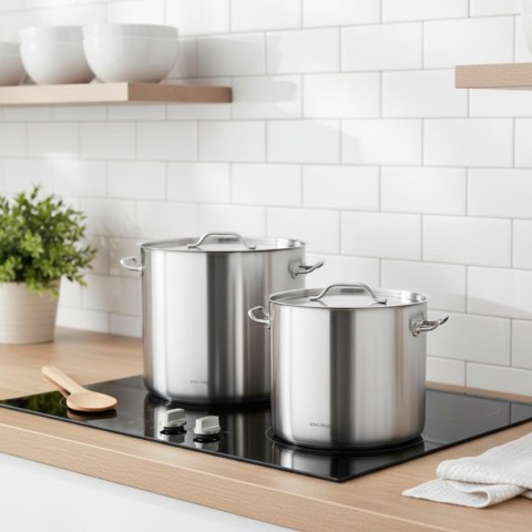 Zestaw 2 garnków gastronomicznych kinghoff kh-2050 50 l + 98 l