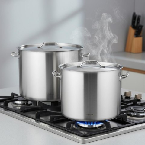 Zestaw 2 garnków gastronomicznych kinghoff kh-2050 50 l + 98 l