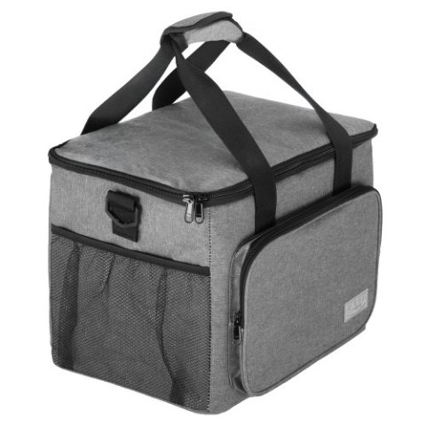 AD 4541 Torba termiczna 20 l, izolowana pianką 5 mm, kieszenie zewnętrzne, zamek
