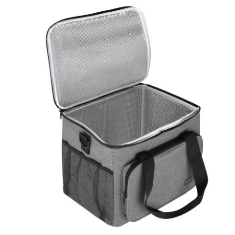 AD 4541 Torba termiczna 20 l, izolowana pianką 5 mm, kieszenie zewnętrzne, zamek