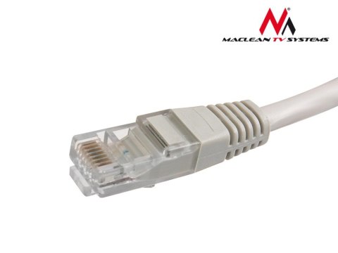 MCTV-650 Przewód, kabel patchcord UTP 5e wtyk-wtyk 20 m szary Maclean