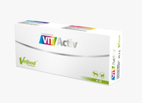 Vetfood VitActiv Kapsułki Dla Psów I Kotów 60 Szt