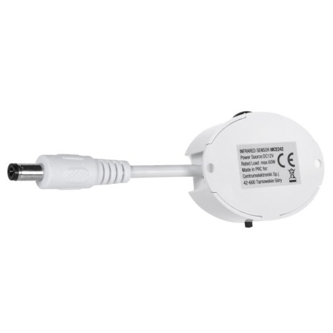 Czujnik ruchu PIR Maclean, na podczerwień, do taśm LEDowych, 12V DC, max. 60W, MCE242