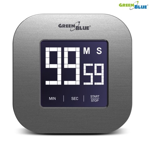 GB524 46005 Cyfrowy timer stoper minutnik magnetyczny z dotykowym ekranem