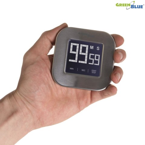 GB524 46005 Cyfrowy timer stoper minutnik magnetyczny z dotykowym ekranem