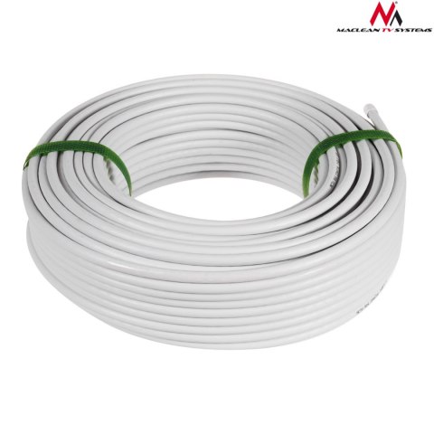 Kabel przewód koncentryczny antenowy/satelitarny Maclean, 1.0CCS RG6, 50M, MCTV-571