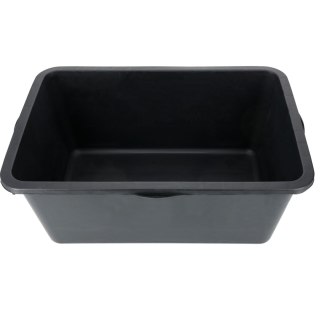 Kastra prostokątna plast.czarna 80l sg