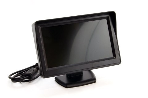 Zestaw czujników parkowania tft01 4,3" z kamerą hd-308-led 4 sensory czarne