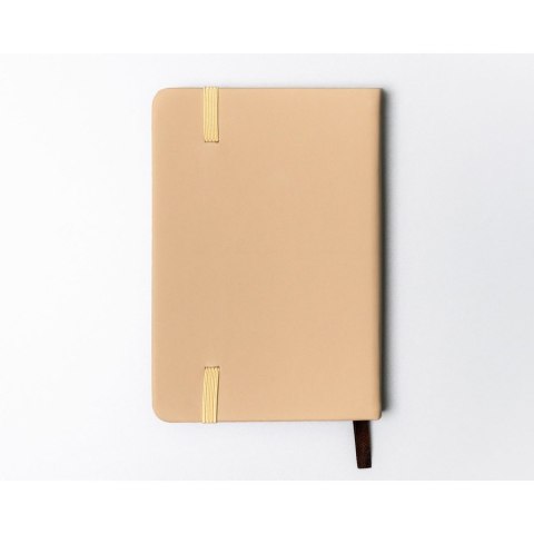 Notes w formacie A6 w kolorze khaki zadrukowany w kropki - Peterson