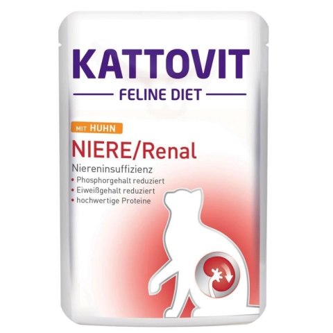 Kattovit Niere/Renal kurczak 85g saszetka