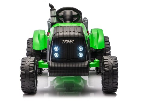 Traktor Na Akumulator CH9959B Z Przyczepą Jasno Zielony 24V