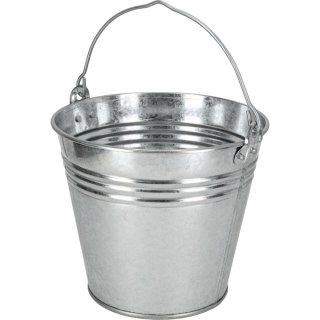Wiadro budowlane metalowe, ocynkowane, 5l