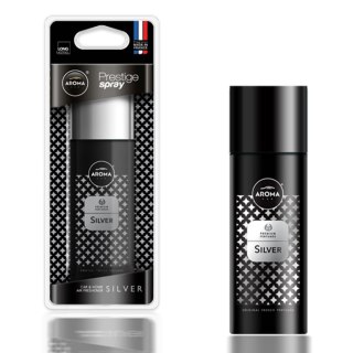Odświeżacz powietrza aroma prestige spray silver