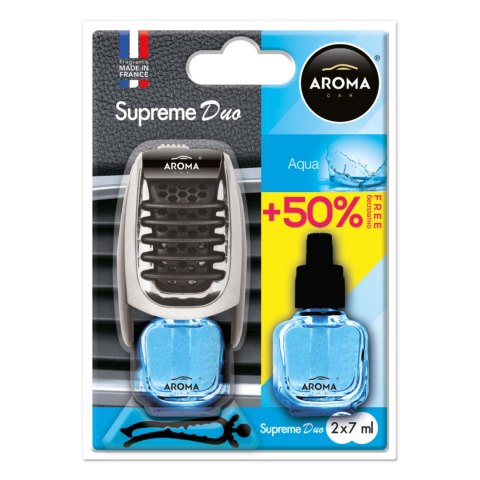 Odświeżacz powietrza aroma supreme duo aqua