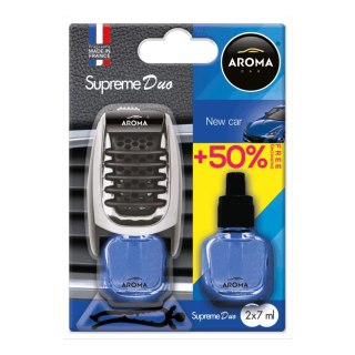 Odświeżacz powietrza aroma supreme duo new car