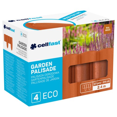 Palisada ogrodowa Cellfast ECO 2,4 m ceglasta