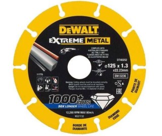 Tarcza diamentowa extreme metal 125x22.23x1.3mm