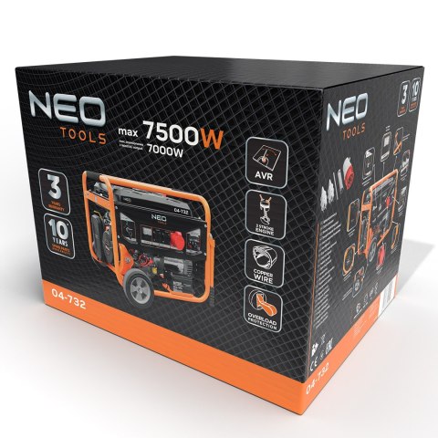 Agregat trójfazowy 7000W- 7500W