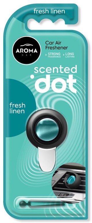 Odświeżacz powietrza aroma car membrana dot fresh linen