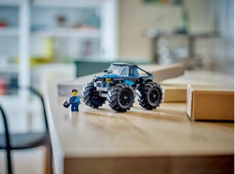 Klocki city 60402 niebieski monster truck