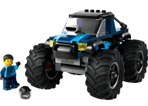 Klocki city 60402 niebieski monster truck