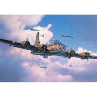 Model plastikowy b-17 f memphis belle