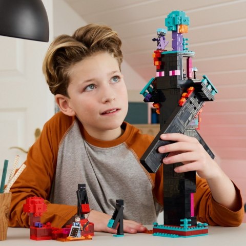 Klocki minecraft 21279 wieża endermana
