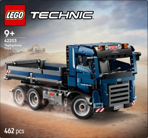 Klocki technic 42203 wywrotka z przechylaną skrzynią