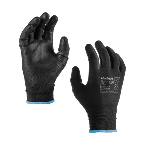 Rękawice robocze poliuretanowe CS-P002 r.9 L (5kpl.)